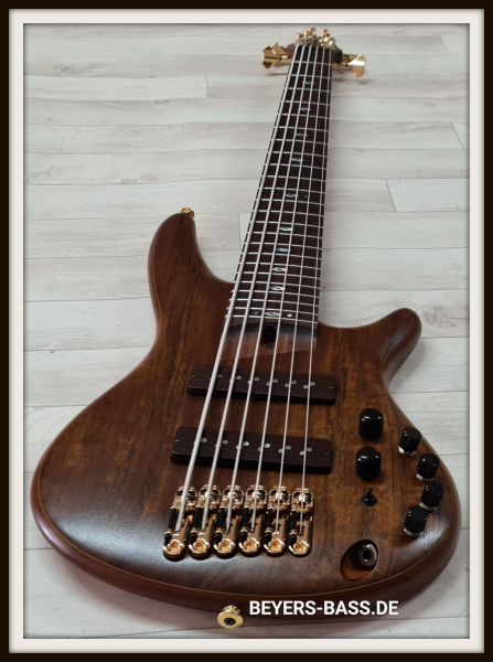 Ibanez Prestige Series SR5506, Mocha Flat